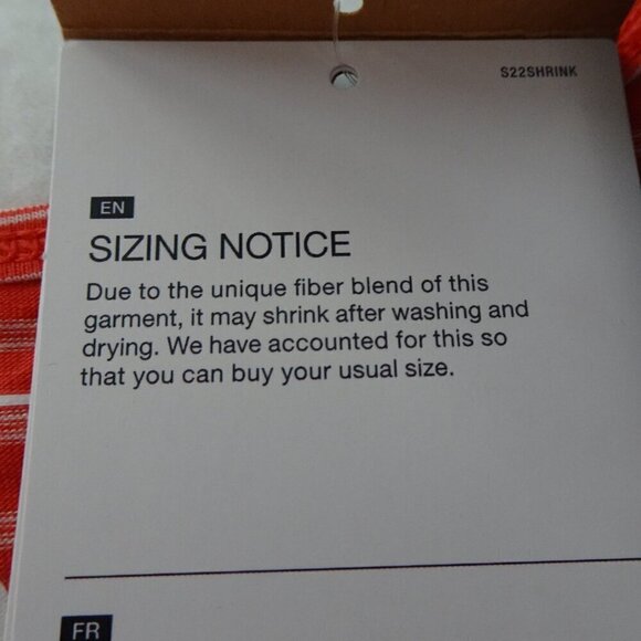 The North Face Tank Top Women's Plus Size 3X Orange Stripe Slim Fit - Picture 8 of 11